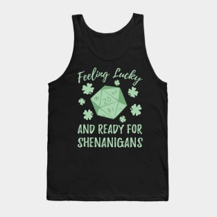 D&D St. Patrick's Day Tank Top